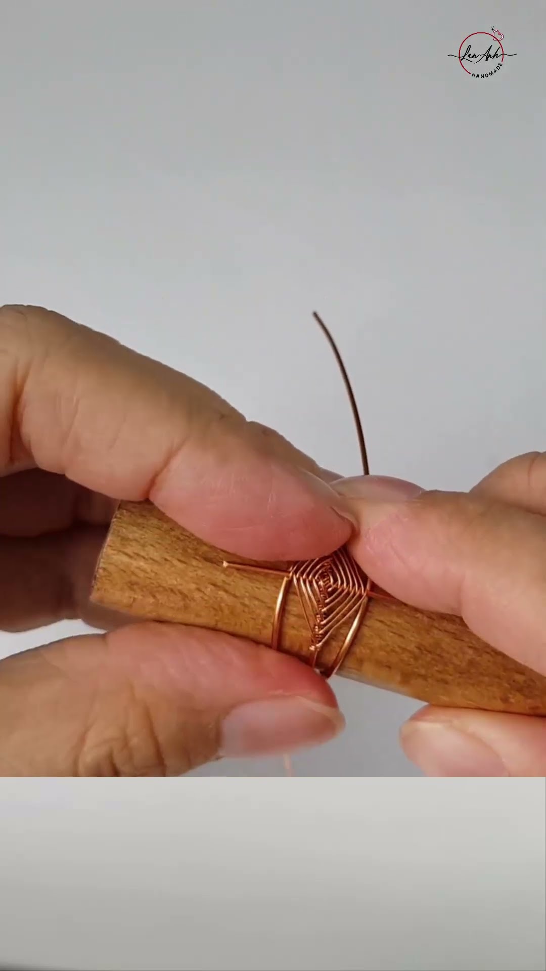 DIY copper wire rings: Step-by-step wire wrapping tutorial for beginners