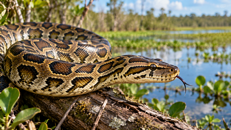 Female Burmese pythons tested as lures fail to boost wild python ...