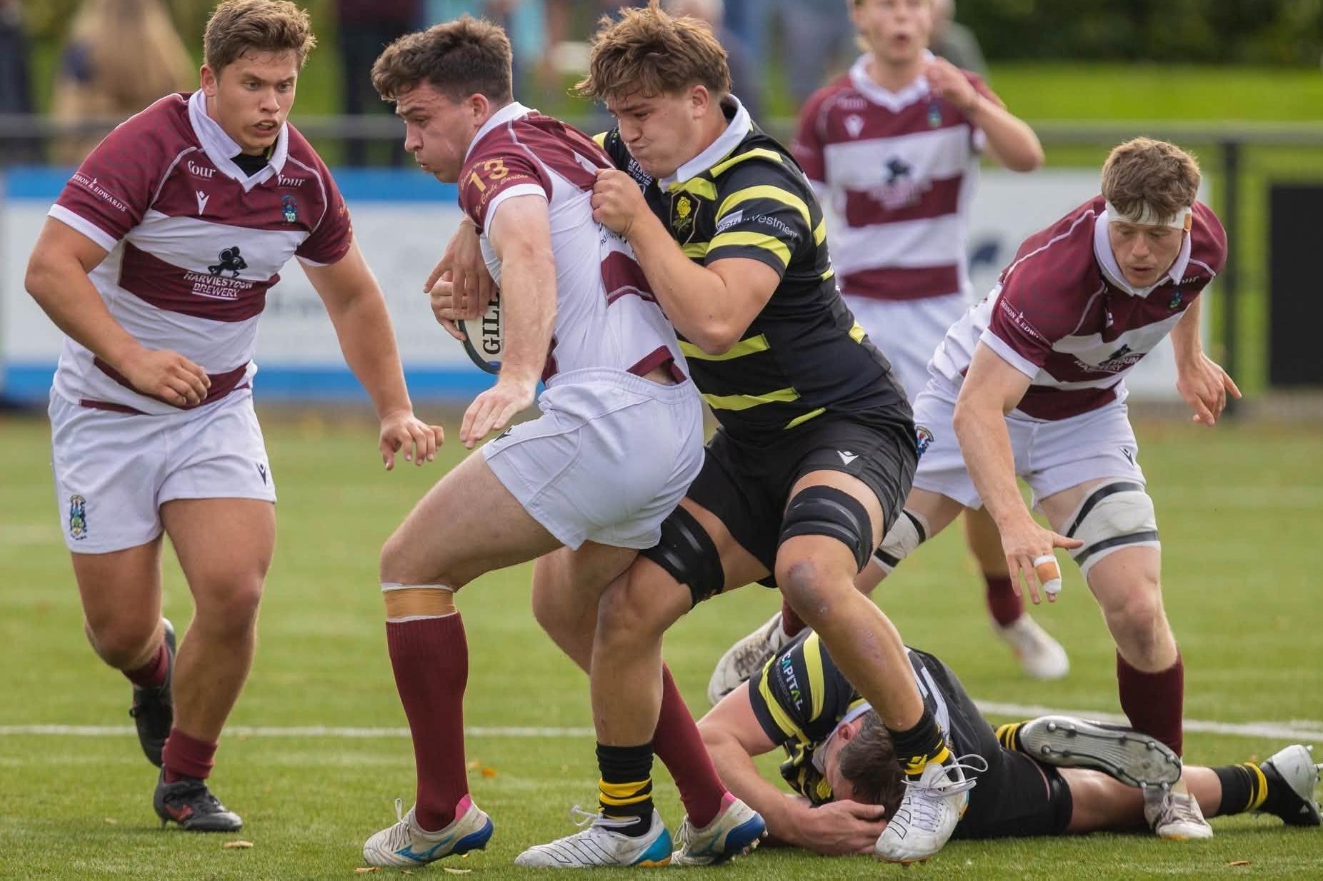 First clean sweep of wins of season for Borderers in rugby’s Arnold ...