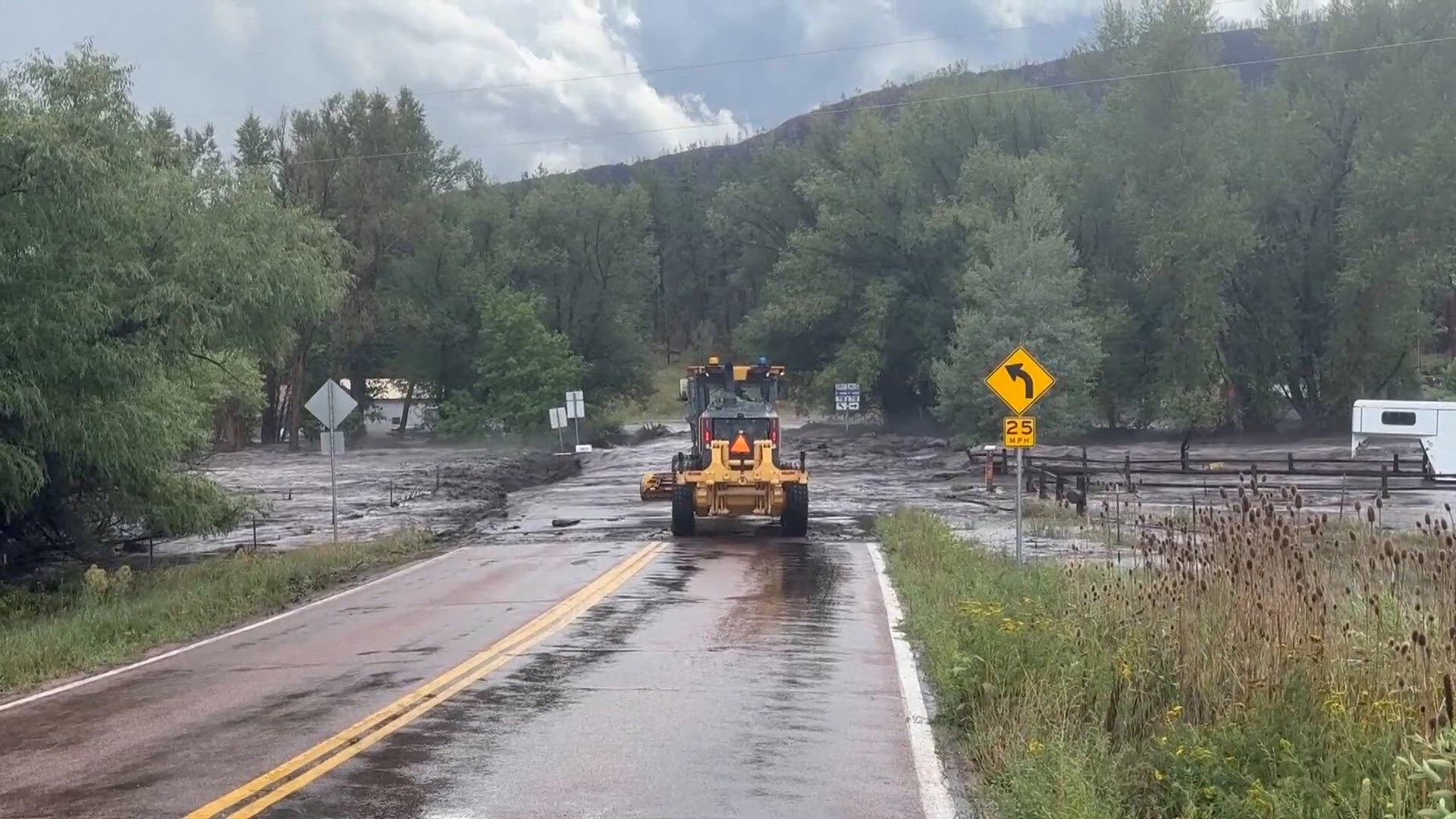 Aspen Acres burn scar is under flash flood watch