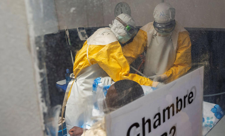 Ebola cases have reached 8,000 in the Democratic Republic of Congo (Picture: Reuters)