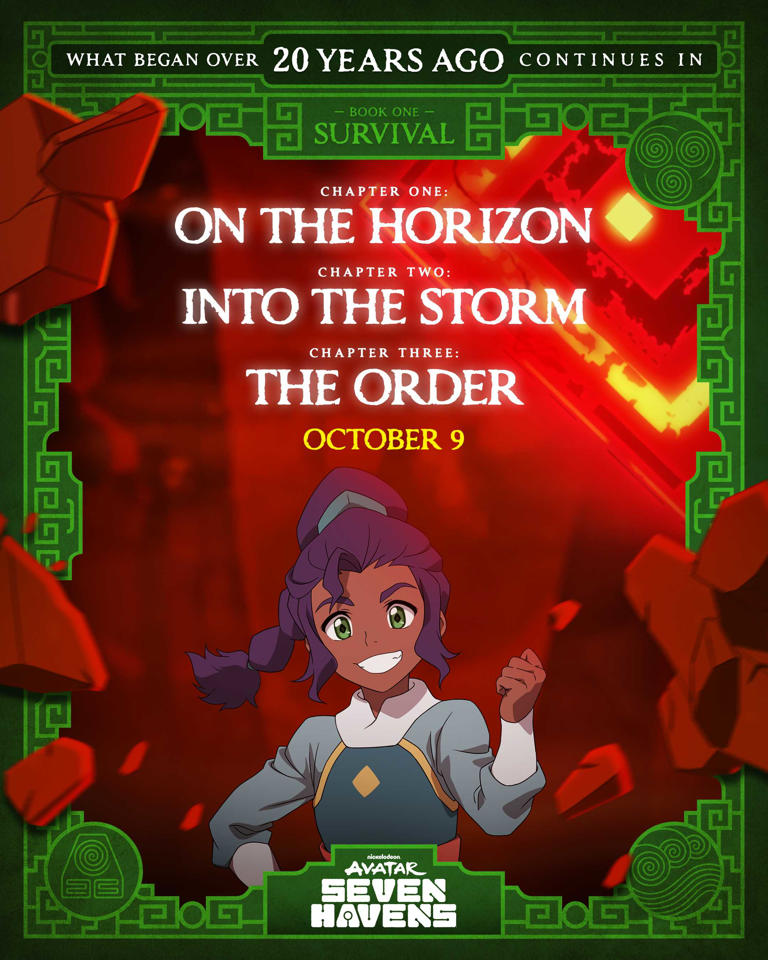 We've got the reveal of Avatar: Seven Havens' episode titles
