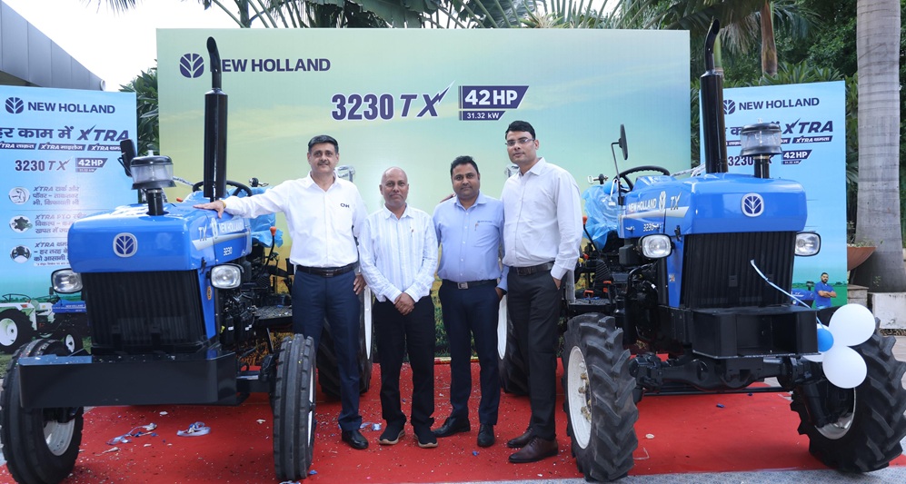 New Holland unveils 3230 TX in Chhattisgarh for power-packed, versatile ...