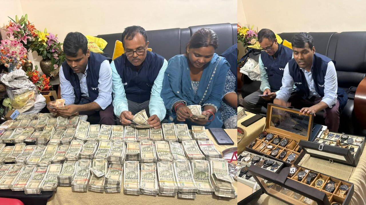 Vigilance raids Patna ADM, wife; Rs 79L cash, watches, property papers ...