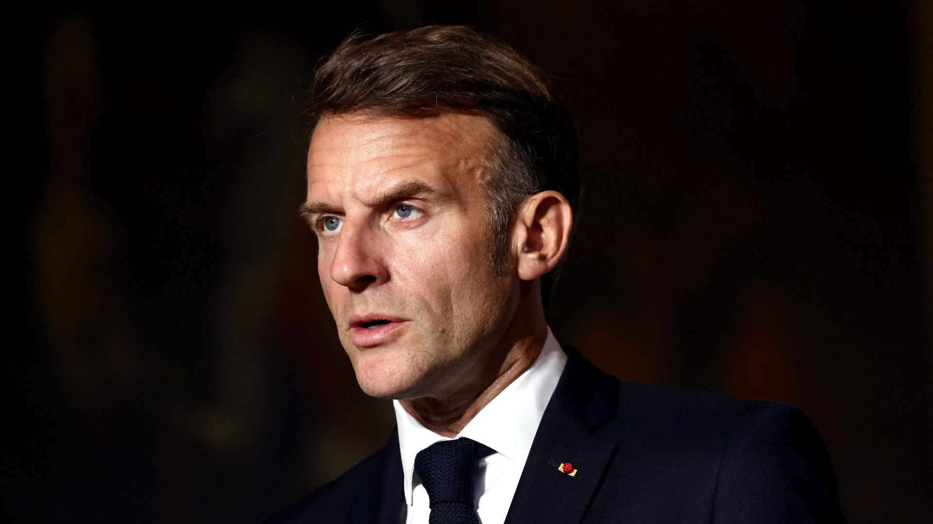 “Barbarity”: Macron reacts to Russian strike on National Academy of Sciences building in Kyiv