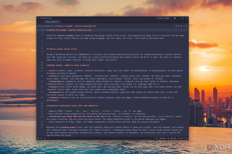 I built a website with Claude Code and Stitch 2.0, and now I understand ...