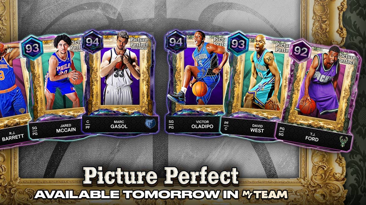 NBA 2K27's picture perfect cards bring six media day icons to MyTEAM