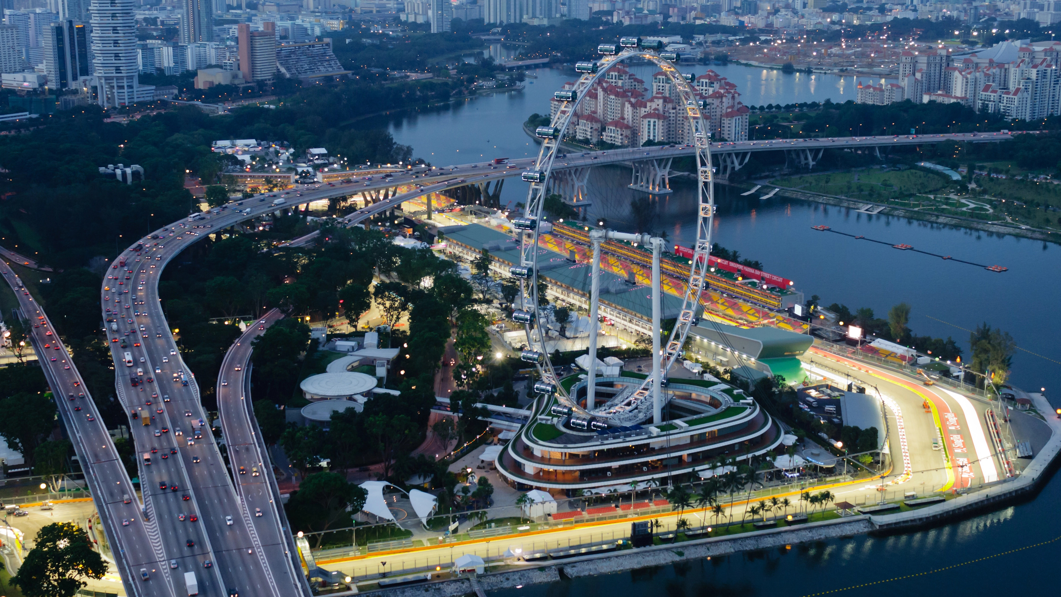 How the Singapore GP track has evolved