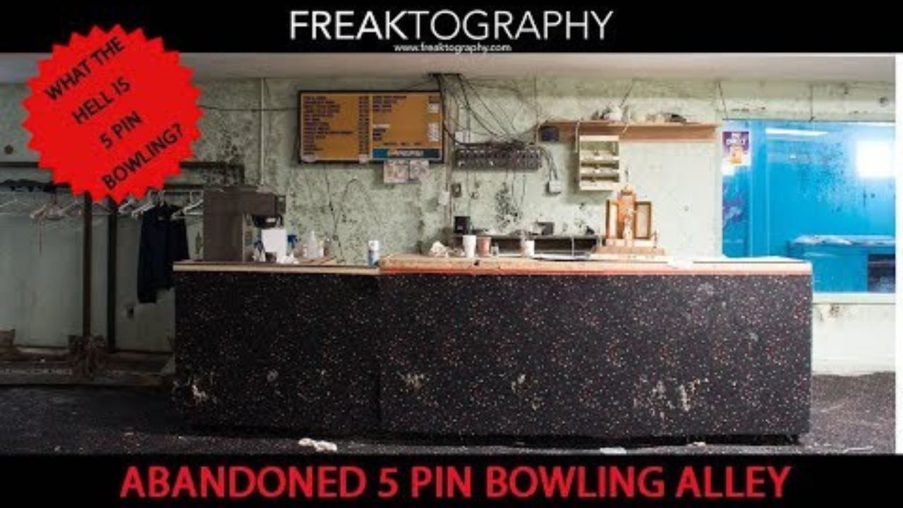 Forgotten abandoned bowling alley