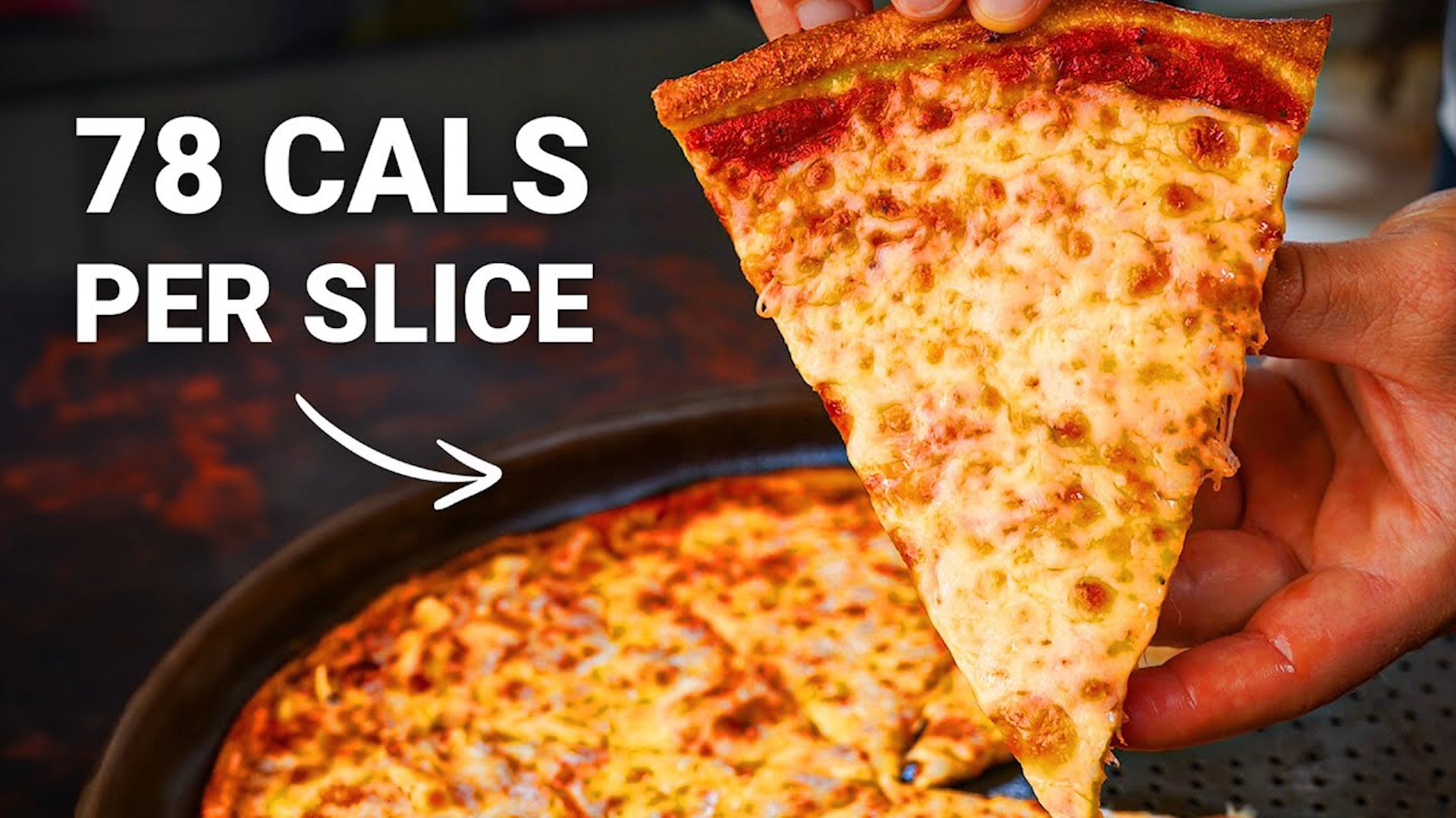 Guilt-free homemade low-calorie pizza recipe