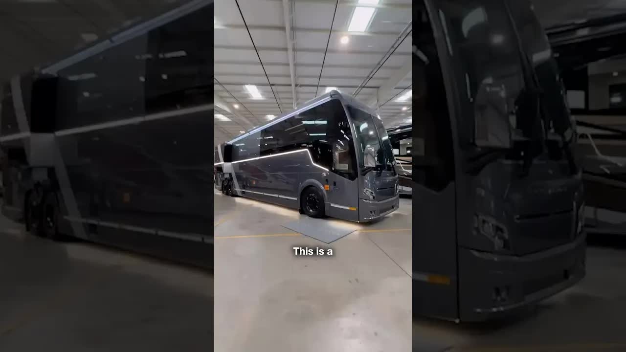 This $2 million RV looks like a mansion that learned highway etiquette