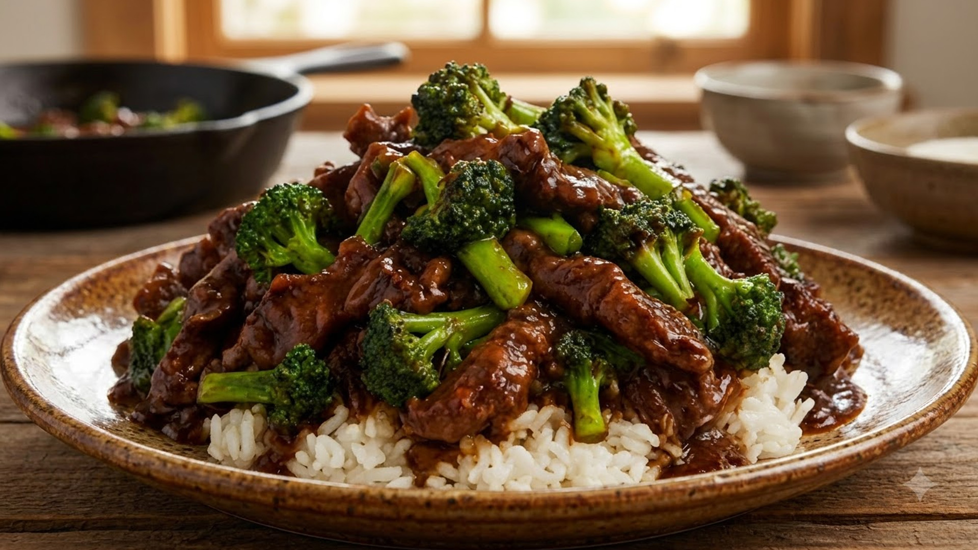 The beef and broccoli better than takeout
