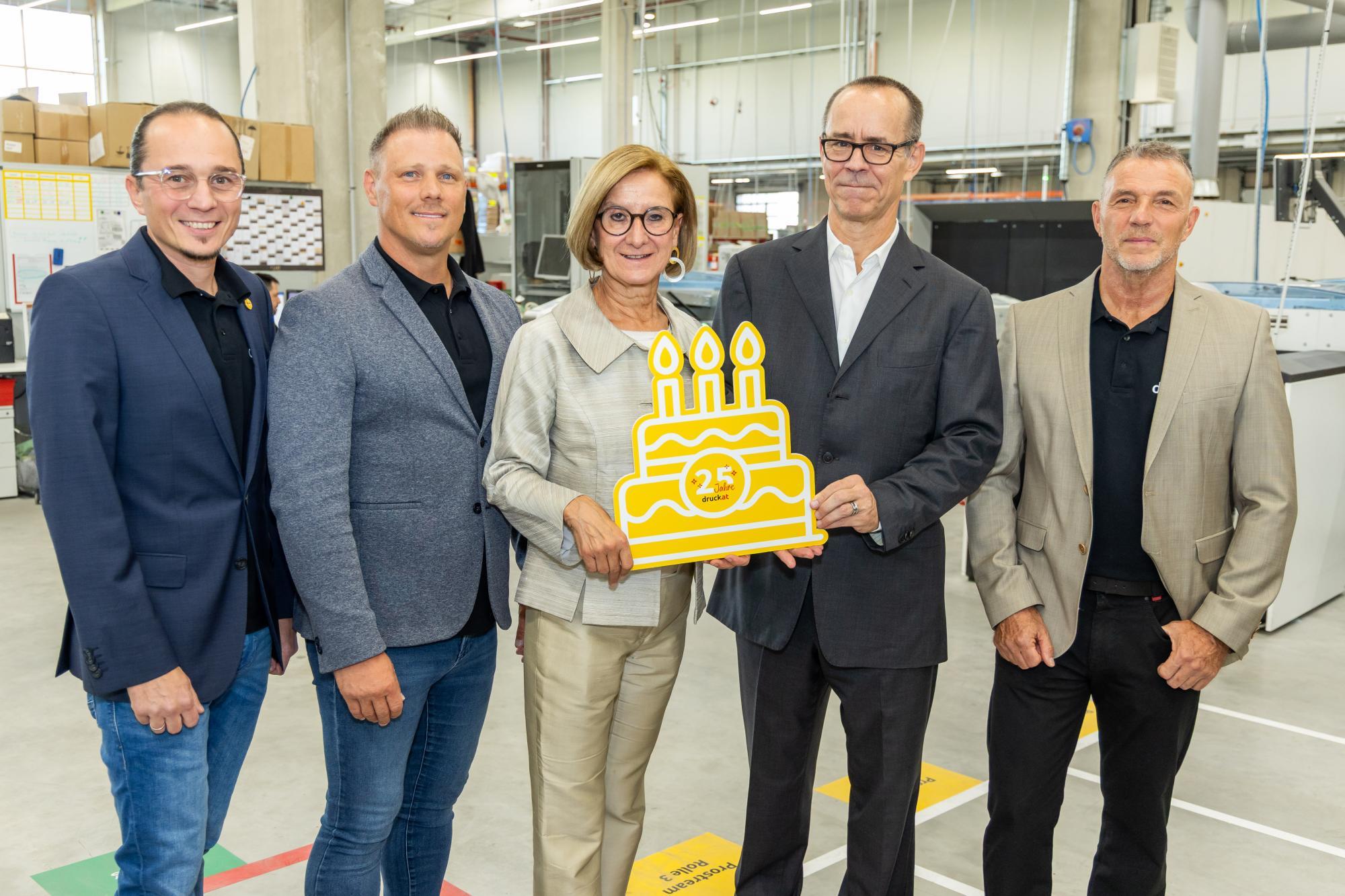 25 Jahre: Leobersdorfer Firma „druck.at“ feiert Jubiläum