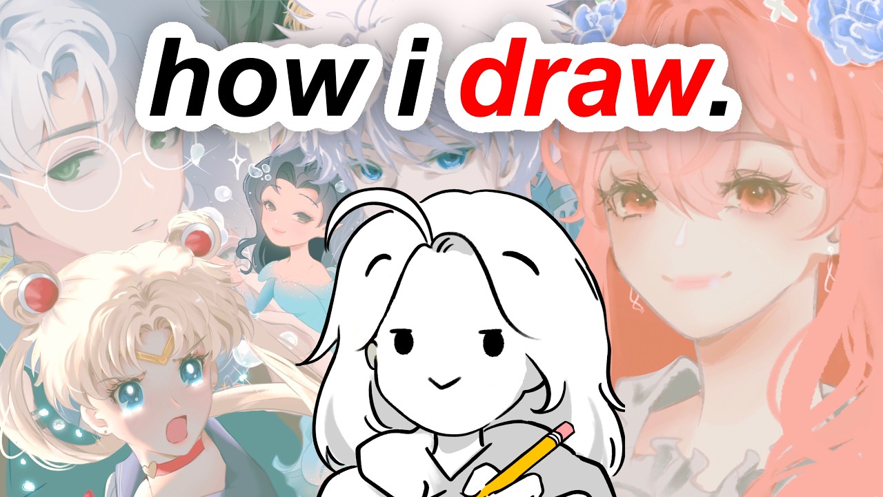 My full art process (realistic)