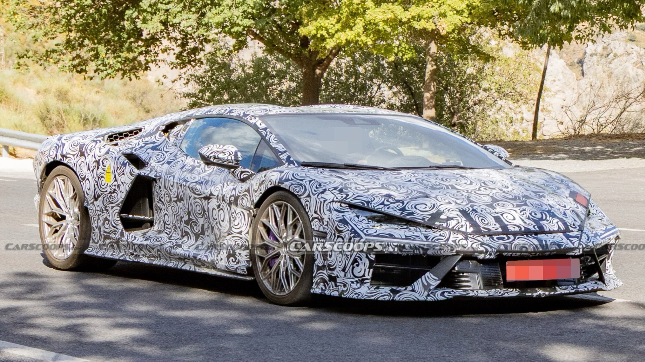 Lamborghini has only just unleashed the Revuelto SV, now the base car ...