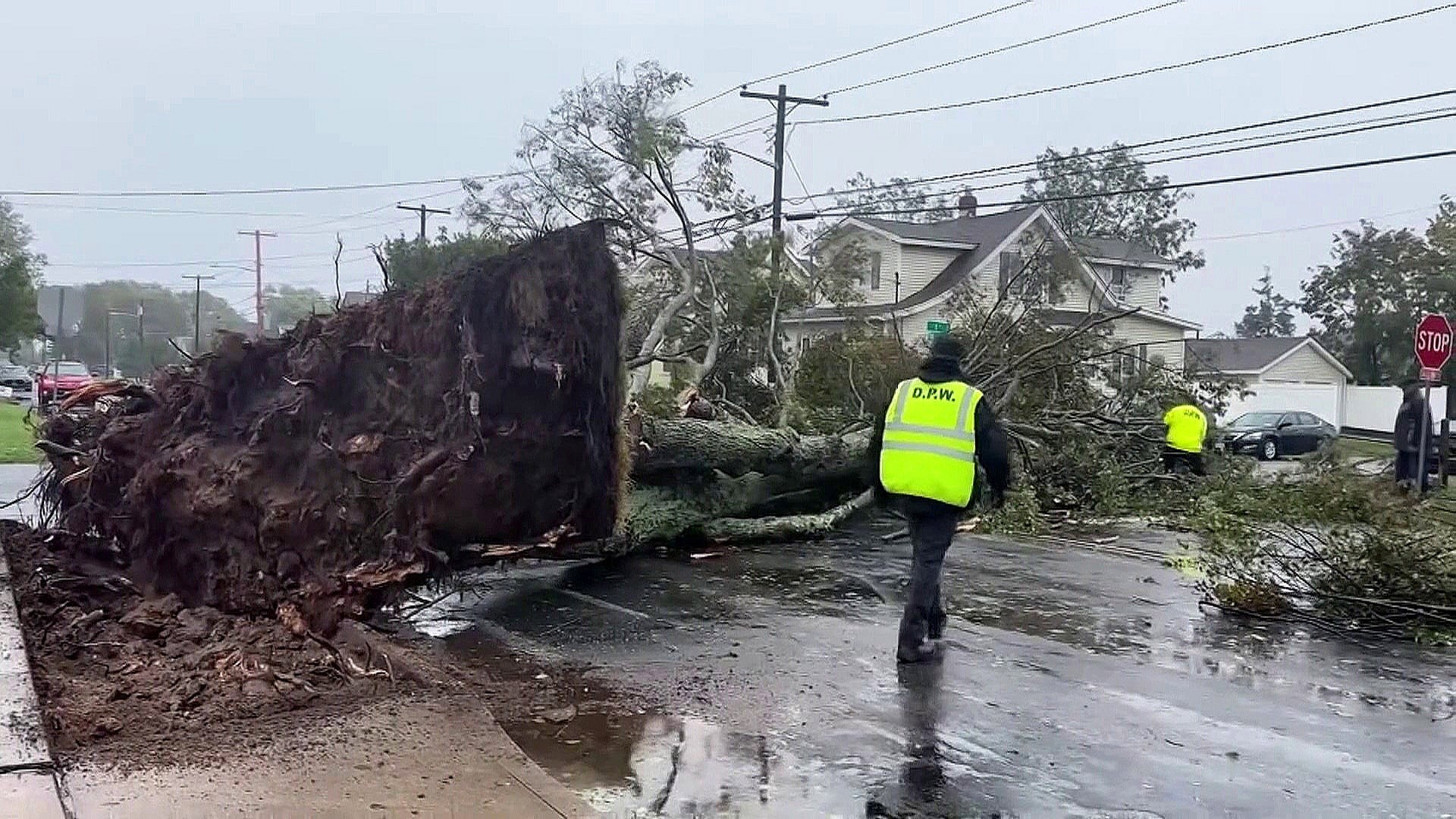 Nor’easter batters Northeast with damaging floods, strong winds