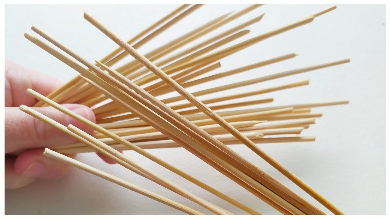 Beautiful DIY home decor made from wooden sticks
