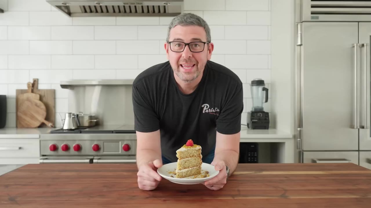 Pistachio cake might be the most underrated dessert… he made three ...