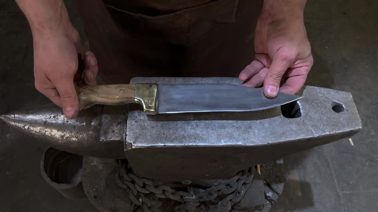 They straightened a car spring, twisted it… then added copper