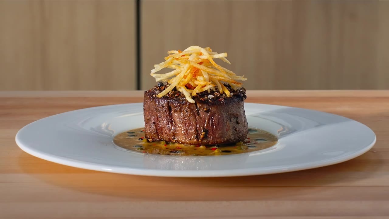 This French steak looks surprisingly simple until you see how it’s ...