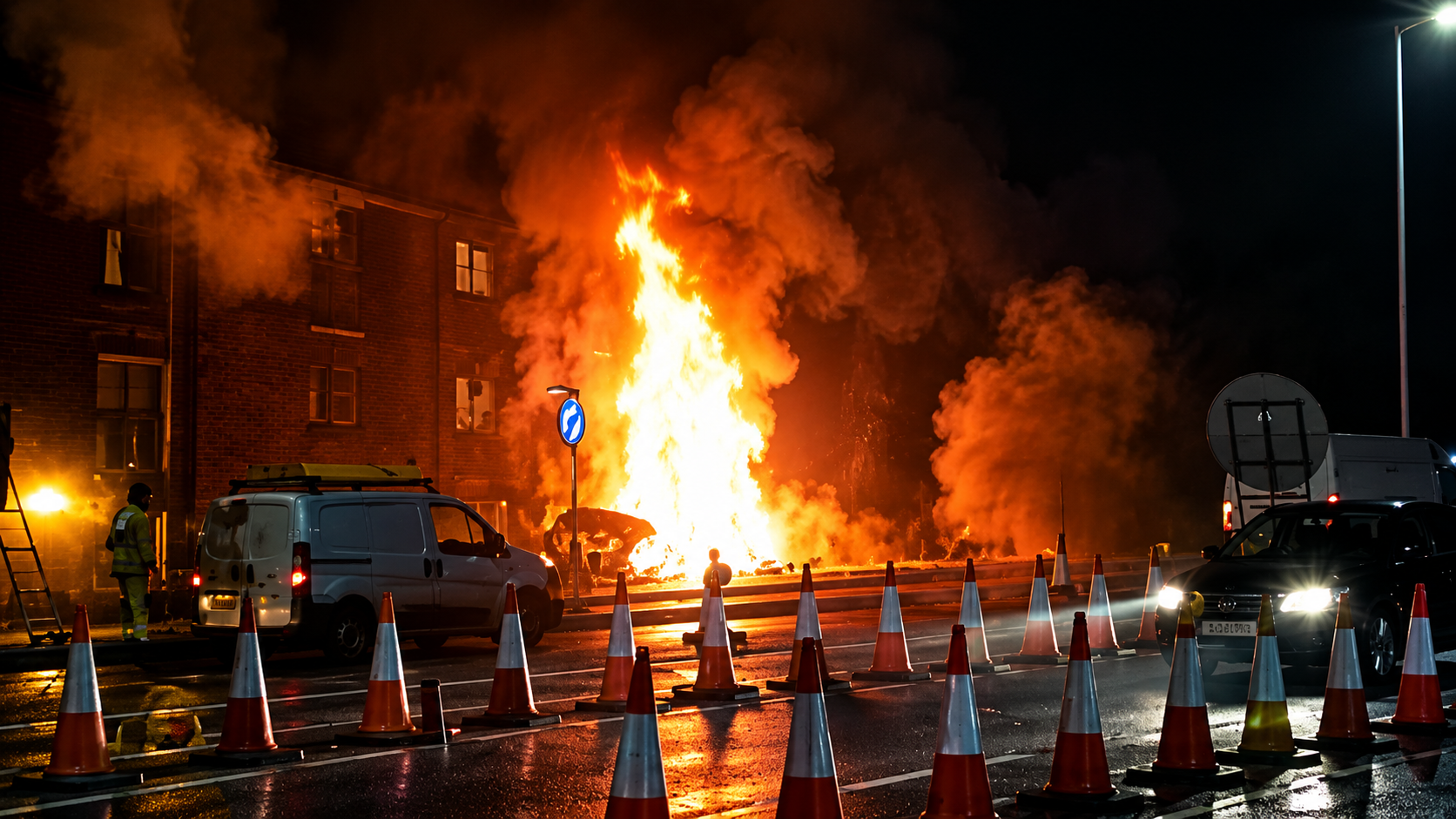 8 flats destroyed after massive London explosion... “We’ve got babies ...