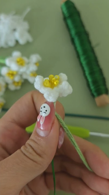 My new crochet baby’s breath flower pattern