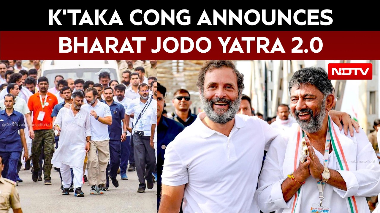 Bharat Jodo Yatra 2.0: Karnataka Congress to cover 84 seats from ...