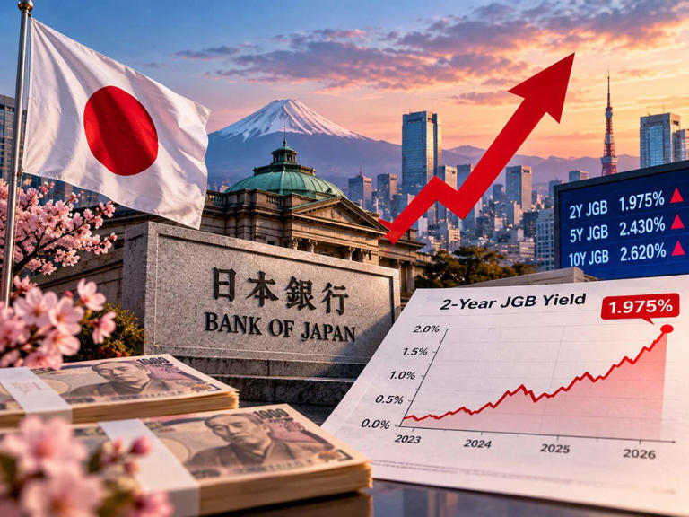 Global market: Japan 2-year bond yield nears 2% as BOJ rate hike bets rise