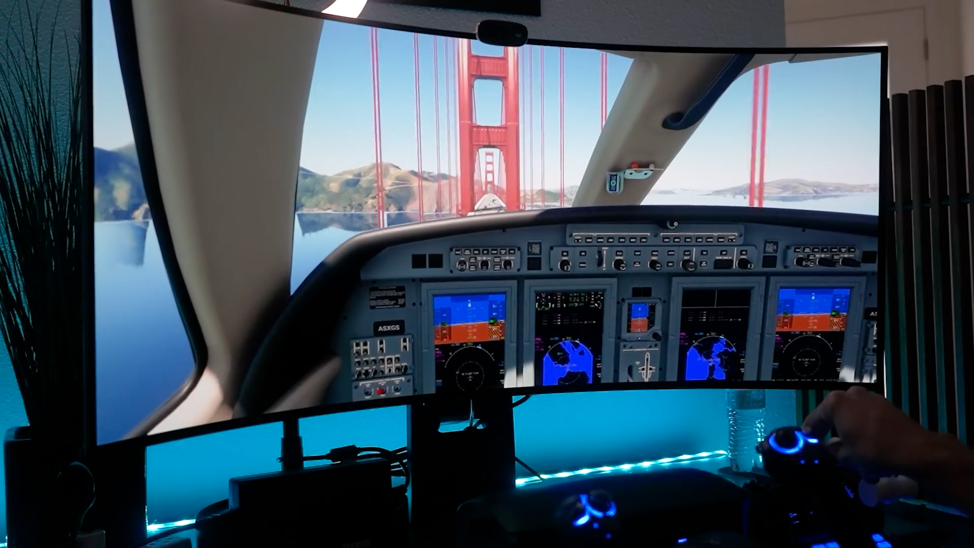Real airline pilot vs. Microsoft Flight Simulator (extreme difficulty)