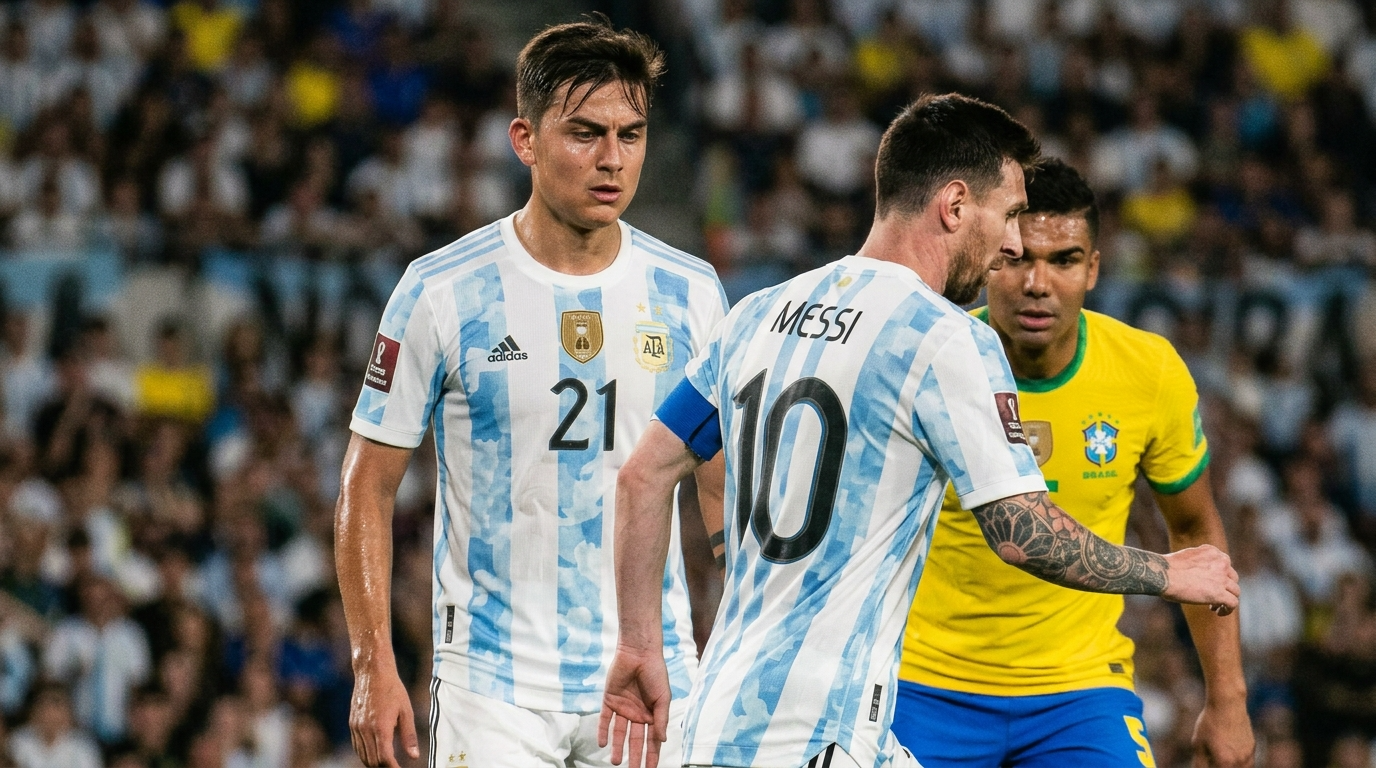 Paulo Dybala's career was blocked by Messi and Ronaldo