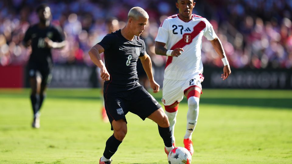 Sullivan showed great poise in the friendly against Peru. - Rich Storry/Getty Images
