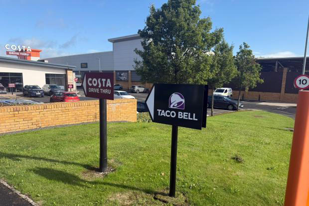 Carlisle Taco Bell opening date thrown into doubt after sign put up in ...