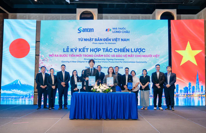 Long Châu và Santen chung tay chăm sóc, điều trị các bệnh lý về mắt cho người Việt