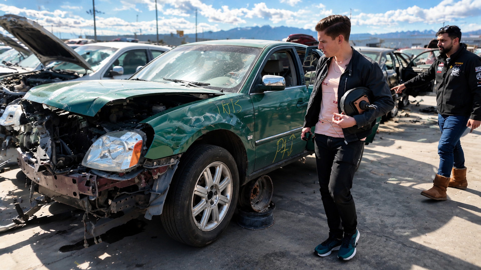Why is this Nevada junkyard full of rare cars?