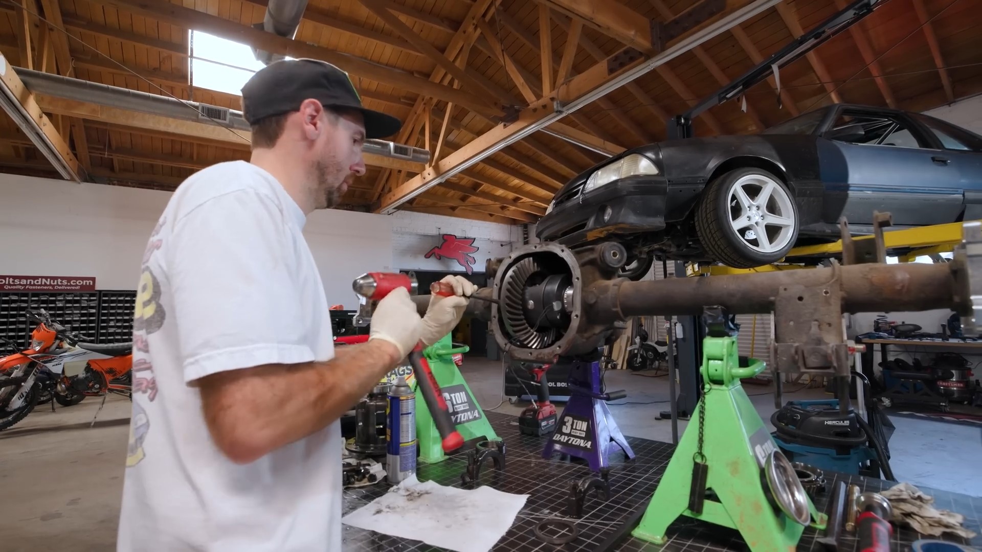 We compared our magnet setup against the stock limited slip