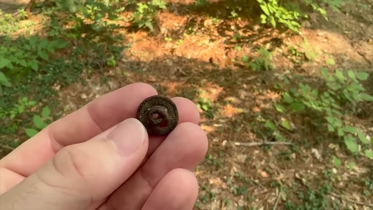 He expected a shotgun shell at an old war camp. The find still read ...