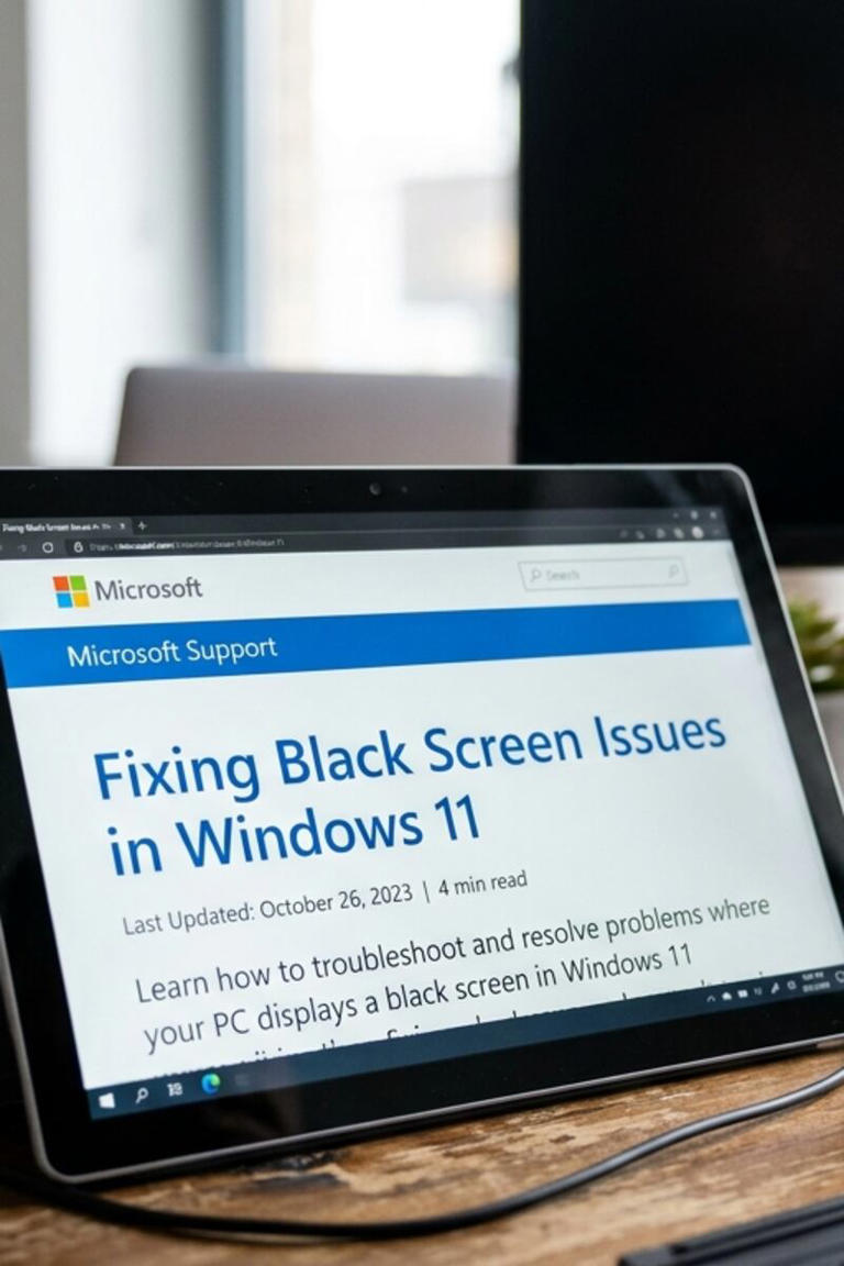 Pantalla negra en Windows 11: Microsoft admite un error grave tras las ...