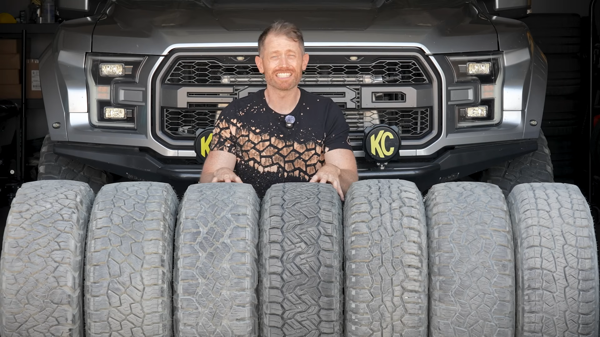 Which all terrain tires perform best on Ford Ranger Raptor