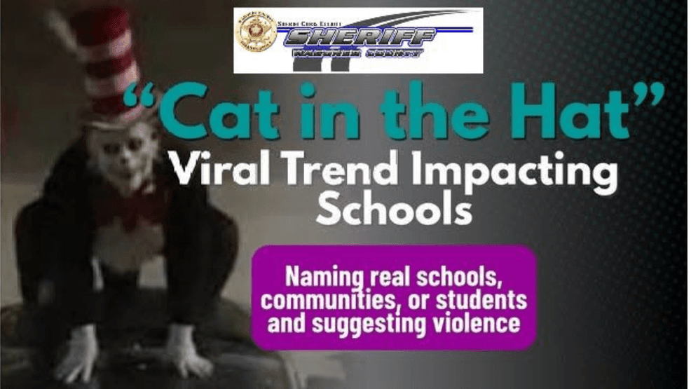 WCSO encourages parents to discuss 'Cat in the Hat' social media trend ...