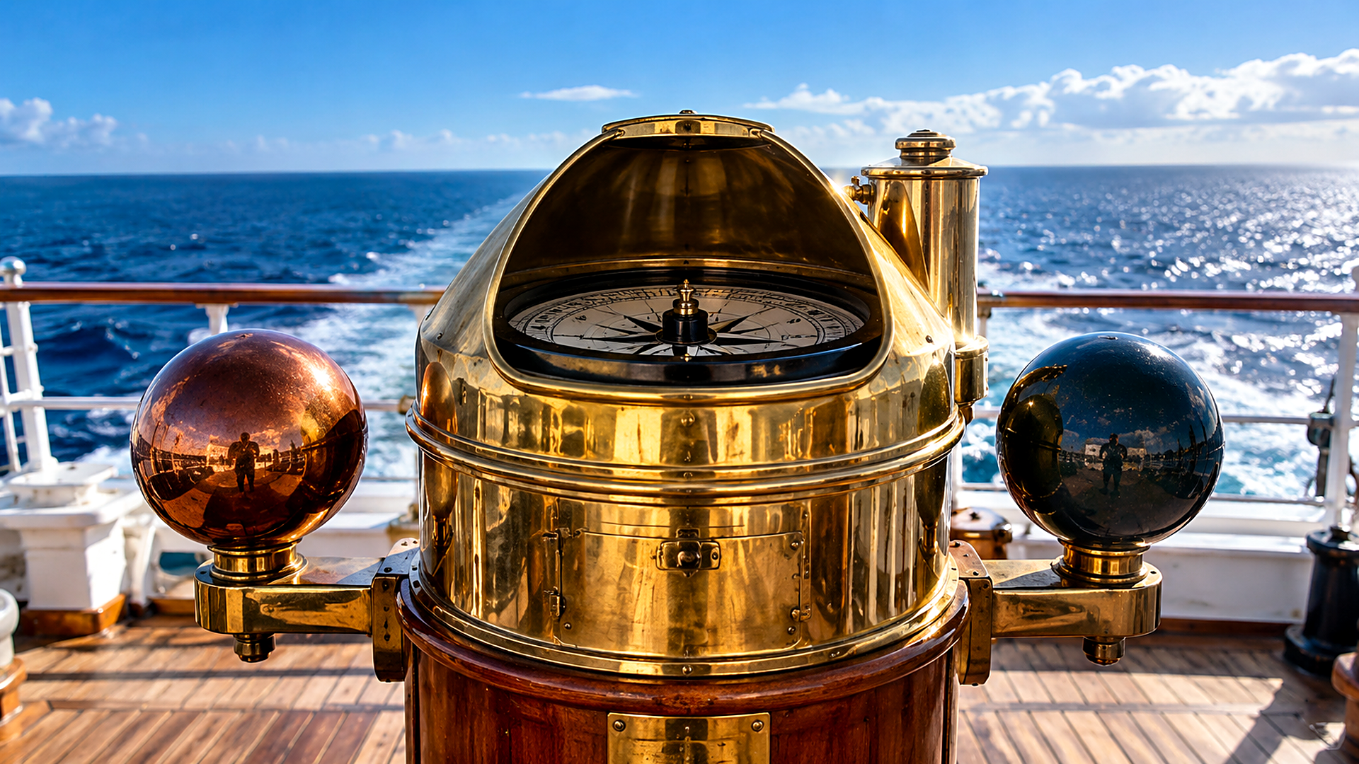 How a ship's steel hull breaks its own compass, and every corrector ...