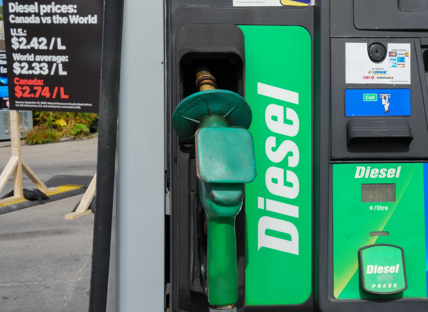 Diesel prices surge to historic highs, hitting consumers harder than ever