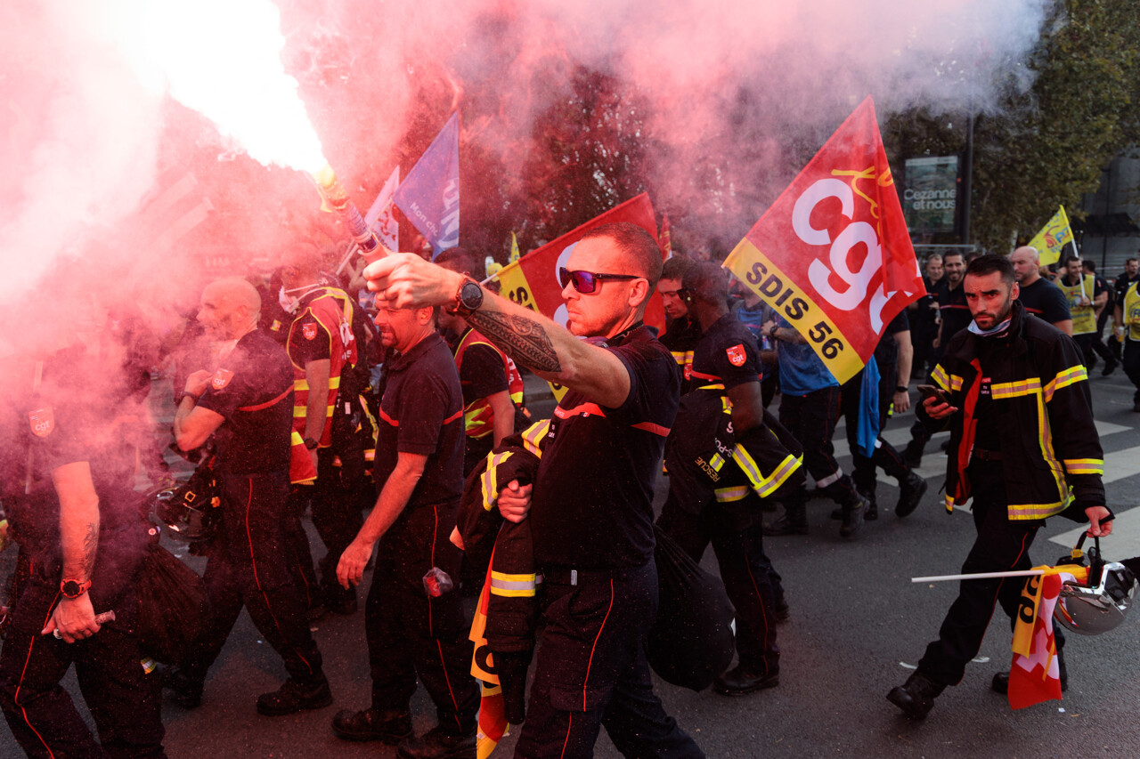 Grève du 29 septembre. Lycéens, fonctionnaires, pompiers... Plus 300 ...
