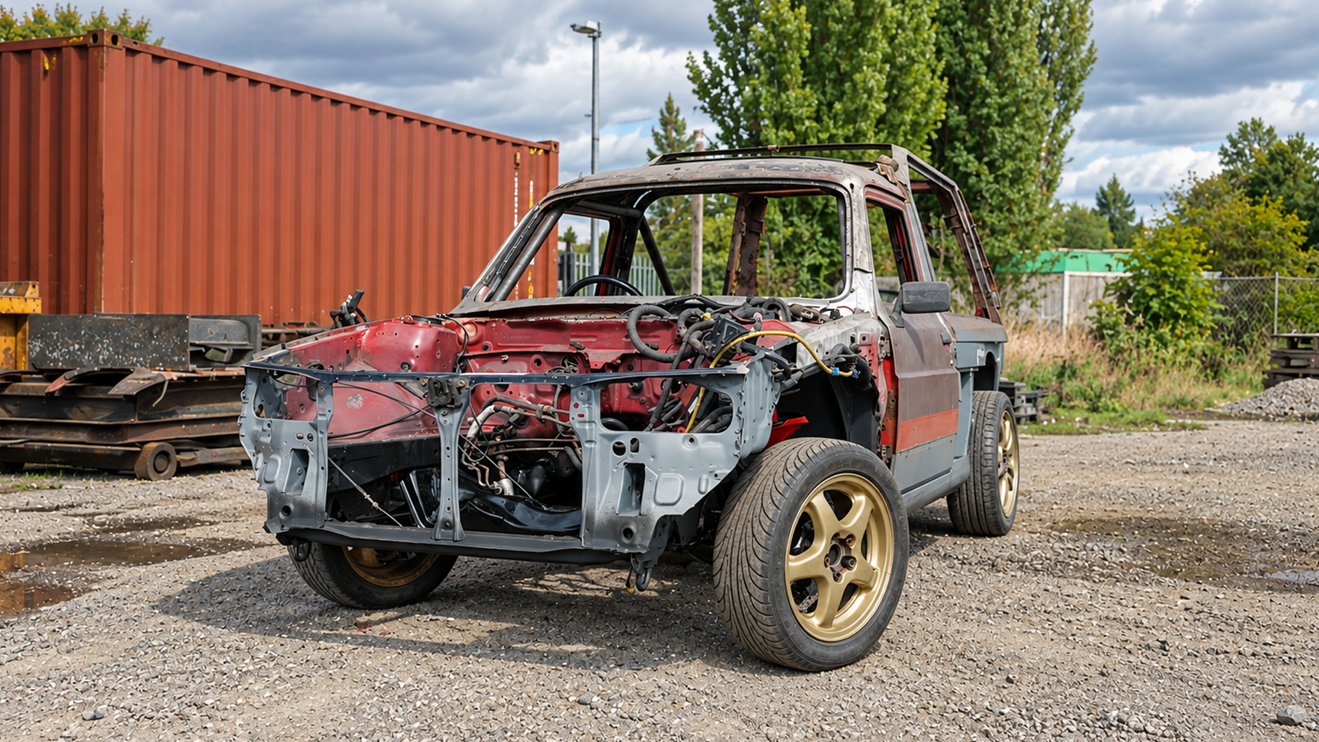 Talbot Matra Rancho body swap uses a Subaru Impreza platform