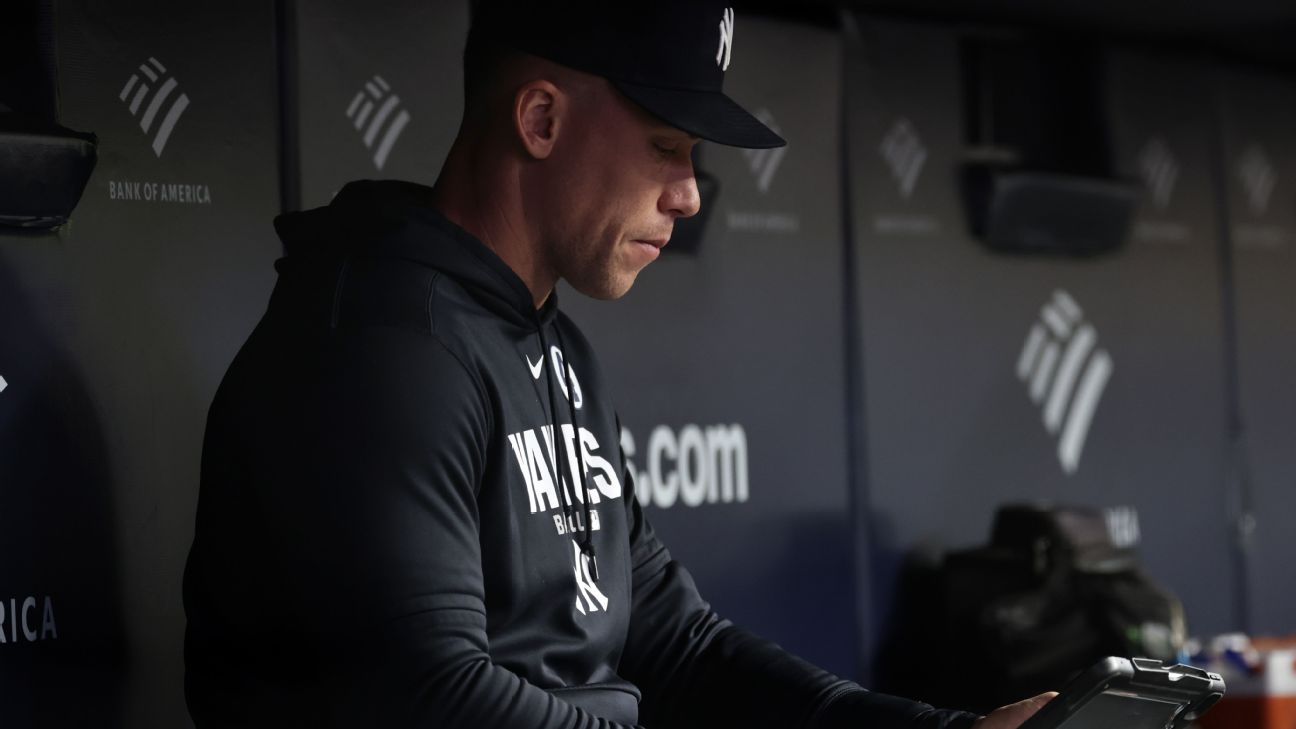 Aaron Judge won't play ALWCS; Giancarlo Stanton makes roster