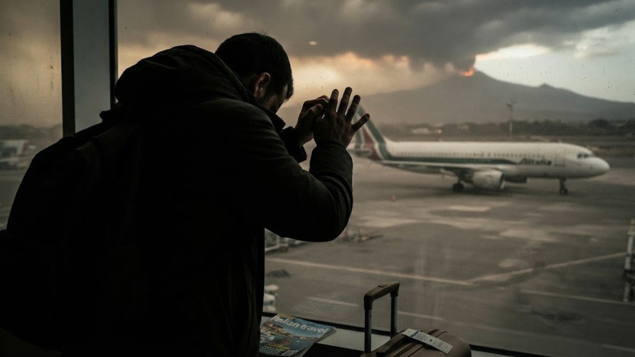 Mount Etna ash grounds flights at Italy's Catania Airport