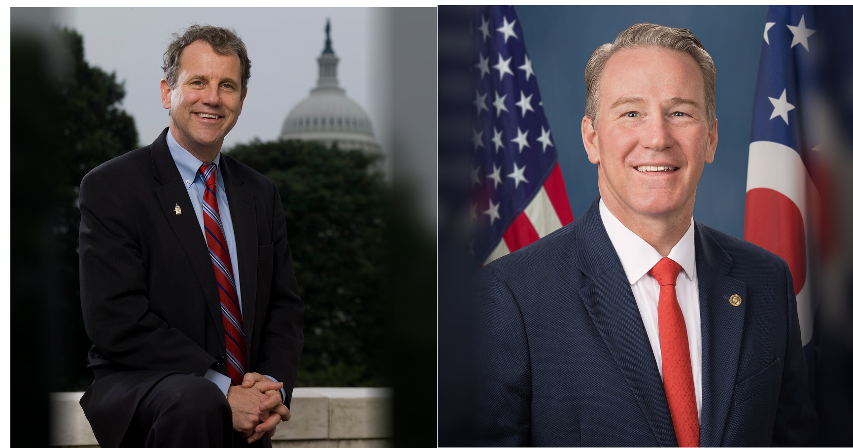 Sherrod Brown leads Jon Husted by 8 points in Forbes tracker