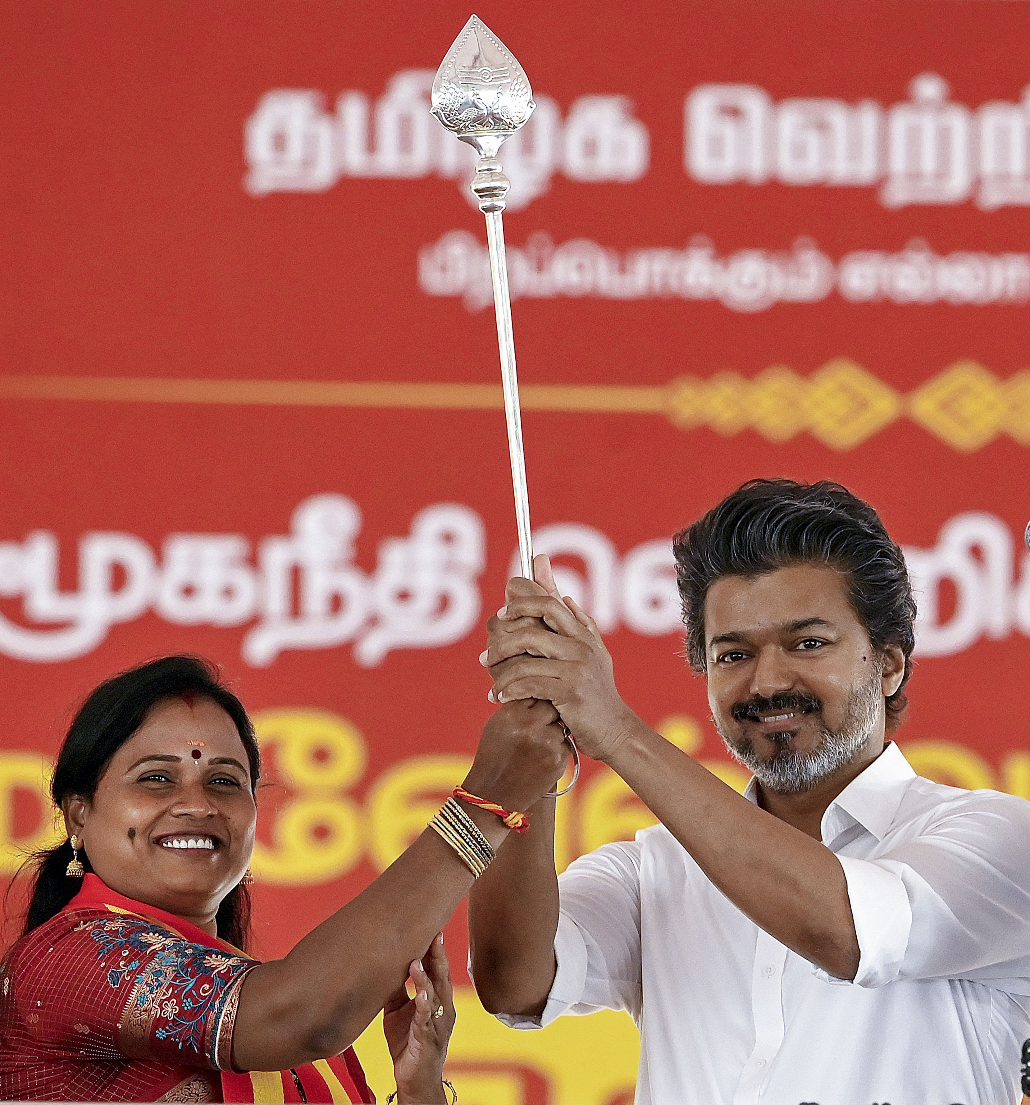 CM Vijay to campaign in Dharapuram; QR code entry restriction in place