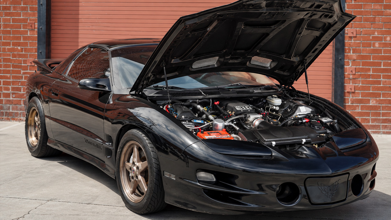 600-horsepower cammed Pontiac Trans Am built for the drag strip