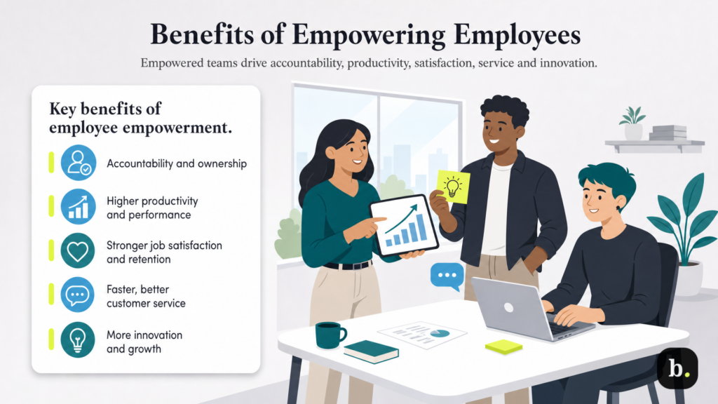 13 tips to empower and encourage your staff