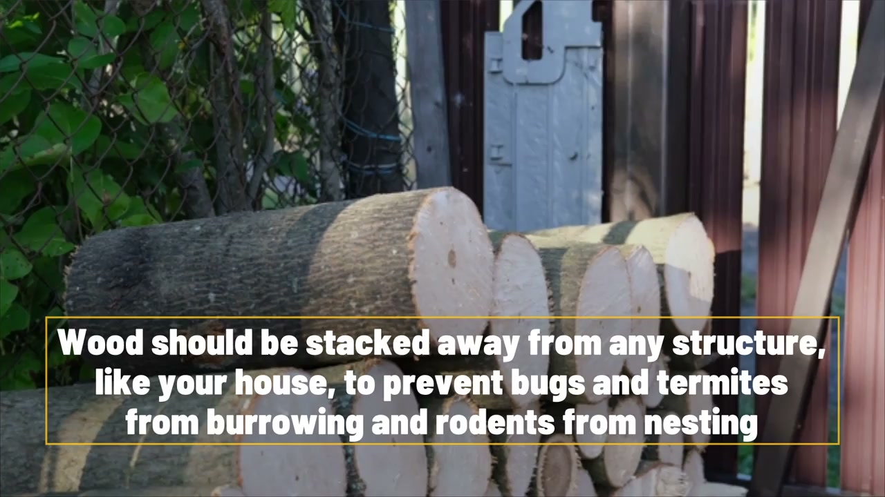 The best way to store your firewood this winter